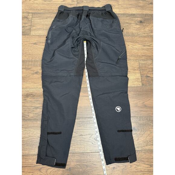ENDURA Men's Hummvee Zip Off Pants Black Mountain Cycling Pants Size Large - Picture 9 of 9